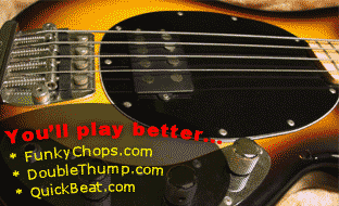 A resource for slap bass guitar players